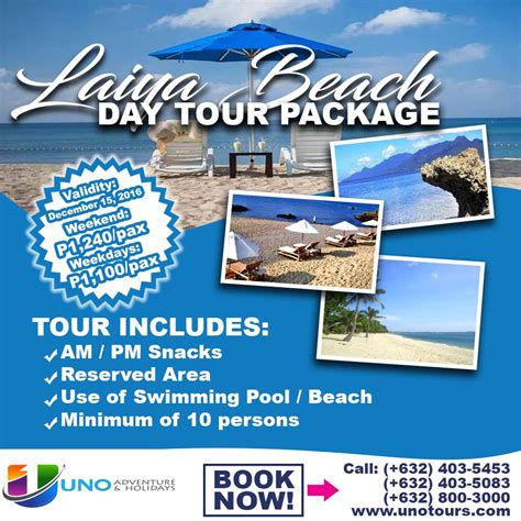 day tour package in batangas